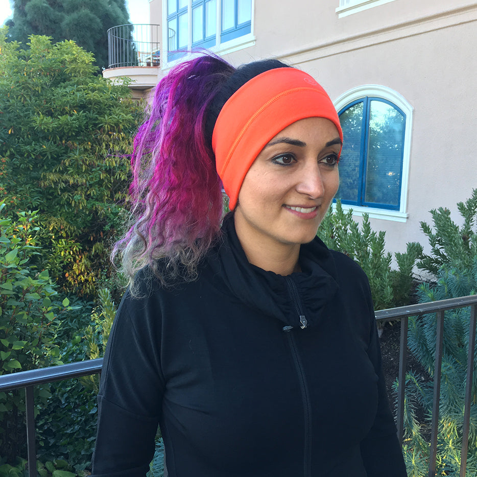 The Helmet Hair Headband